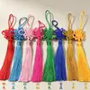 Venta Caliente tamaño pequeño 6 Platos Borla Nudo Chino Colgante Decoración Bonsái Sala de Estar Hogar Estilo Chino Regalo Especial Asuntos Exteriores