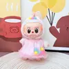 Solo ropa] la primera y segunda generación Labubu muñeco tela tela colgante correa falda sentada fiesta ángel lazo adorable