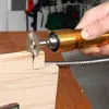 Acero de alta velocidad hoja de sierra pequeña accesorios para máquina de motocicleta eléctrica hoja de corte para carpintería plástico acrílico juego de hojas para taladro eléctrico mini hoja de sierra circular