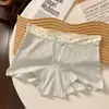 Pantaloncillos tipo bóxer de algodón sin costuras para mujer, nuevo estilo 2026, cobertura total, no se clavan, shorts de cuatro esquinas para mujer