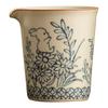 Xiangyanghua Taza de Feria de Conejito Lindo Divisor de Té Individual Juego de Té de Cerámica Ru de Gama Alta Accesorios Taza para Invitados del Hogar Vertedor de Té