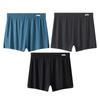 Net serán los nuevos pantalones cortos de seda helada súper elásticos para hombre al por mayor, pijamas de verano frescos y cómodos, pantalones cortos ultrafinos transpirables