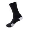 Calcetines Deportivos Profesionales, Calcetines Transpirables, Calcetines Largos de Media Caña Antideslizantes para Hombre de Otoño e Invierno, Calcetines de Algodón Peinado Absorbentes de Sudor con Bloques de Color para Correr