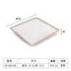 Vajilla Estilo Japonés Plato para Entrantes Fríos Plato para Ensalada Plato para Postre y Snacks Plato para Sushi Plato para Fondue Placa Cuadrada de Melamina Placa para Barbacoa de Melamina