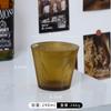 Estilo Ins Nicho Gradiente Simples Listrado Vidro Copo para Café Gelado Copo para Leite de Café da Manhã Copo de Alto Valor de Cor Casa