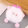 Cosas Bonitas y Feas Llavero Colgante Cochecito Bola de Carbón Pequeña Colgador DIY Elfo de Dibujos Animados Colgante de Felpa Accesorios para Bolsos