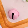 Metal Pintado Color Macron Campana DIY Accesorios para Mascotas Llavero Colgante Cadena de Teléfono Colgante Materiales para Accesorios