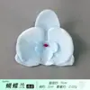 Pasador de Orquídea Phalaenopsis Artificial Tocado Regalo para Decoración de Boda Exhibición de Muebles Flores Falsas Bricolaje