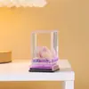 Novos Ornamentos de Selo de Cristal de Pedra Curativa com Nomes de Família, Figurinhas de Cristal Naturais, Decorações de Mesa, Atacado