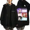 [Código Europeo Transfronterizo] Sudadera con Cremallera Kpop Anime Demon Hunter Huntrix Girl Moda Kawaii