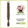 Nuevas Trenzas de Peluca de Moda Estilo Chino, Trenzas de Boxeadora, Trenzas de Espina de Pescado Gruesas de una Sola Hebra, Trenzas de Peluca de Cola de Caballo Doble