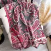 Elegante Bufanda Cálida de Cuello con Estampado de Cachemir Estilo Nuevo Otoño e Invierno Bufanda Larga para Abrigo Chal Grande Bufanda Versátil para Mujer