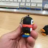Chaveiro de Boneca Cartoon Cultural e Criativo Design DIY, Venda Direta da Fábrica de Origem, Chaveiro de Boneca em Borracha Macia de PVC Personalizado