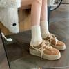 Zapatillas Deportivas Estilo Dulce Yuanlitong con Suelas Gruesas, Zapatillas de Entrenamiento Alemanas que Aumentan la Altura, Zapatos Casuales para Mujer, Nuevo Modelo 2024