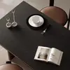 Nova Toalha de Mesa com Textura de Madeira Impermeável, à Prova de Óleo, Resistente a Altas Temperaturas, Jogo Americano para Mesa de Jantar, Couro Lavável de PVC, Toalha de Mesa para Mesa de Centro, Jogo Americano para Mesa