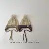 Gorro para Bebé Otoño e Invierno Cálido y a Prueba de Frío Lindo Oso Bola de Pelo Gorro con Protección para Orejas Bebé Cortavientos y Elegante Gorro Versátil de Poner