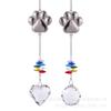 Pingente de cristal para apanhador de sol, garra de cachorro de metal, pingente de amor faça você mesmo, lembrança, produtos transfronteiriços da Amazon