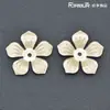 Acessórios diy torso ferro pequena flor de cinco pétalas 23mm cinco pétalas torso conta pontiaguda torso pequena cinco pétalas