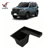Adecuado para 26 modelos de Toyota Land Cruiser FJ Caja de Almacenamiento para Consola Central Portavasos con Almohadilla de Silicona Integrada Exclusivo para Volante a la Derecha