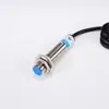 Interruptor de Proximidad M12 LJ12A3-4-Z/BX CC NPN de Tres Cables Normalmente Abierto 12V-24V Sensor de Detección Metálica