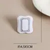 Peluche Rojo Zhong Fa Cai Pizarra Blanca Broche de Mahjong 3D Estilo Chino Divertido Dulce Femenino Decoración para Recoger el Cabello Accesorios