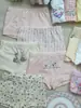 26 Coelhinho de Pão Roupa Íntima Infantil Classe A Meninos Meninas Boxer Briefs Bebê Desenho Animado Shorts de Algodão de Quatro Cantos Caixa com 5 Peças