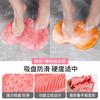 Artefacto para lavar los pies, cepillo para pies perezoso, alfombrilla de masaje para pies, alfombrilla para baño, alfombrilla antideslizante para lavar los pies con ventosa