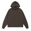 Suéter con capucha y estampado flocado holgado para hombre y mujer de la marca de moda casual Essentials Faer of God