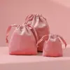 Bolsa de Terciopelo Cuadrada con Cordón Anti-Oxidación a Prueba de Polvo para Joyería Bolsa de Empaque para Joyería Bolsa de Almacenamiento para Joyería Lista para la Venta