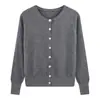 Jaqueta Curta Estilo Gentil Super Popular Camada Base Roupa Íntima Senso de Design Nicho Cardigan de Tricô com Pelo de Guaxinim Jaqueta Feminina Primavera e Outono