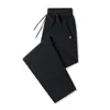Pantalones casuales para hombre de talla grande transfronterizos, algodón puro, forro polar, pierna recta, pants deportivos, pantalones para hombre de talla grande hechos a medida, forro polar de invierno