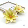 Simulación de Boda Flor Estrella de la Suerte Flor de Magnolia Flor Artificial Pasador de Pelo Tocado Paquete de Materiales con Guirnalda para el Hogar Accesorios de Fotografía