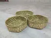 Cesta de vapor para bolinho mini nian gao cesta de frutas cesta de ovos cesta decorativa de flor de bambu cesta de bambu para bolo cesta de bambu cesta de bambu para ostras