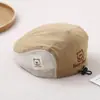 Boina Nueva de Protección Solar para Niños al por Mayor Coreana Linda Oso Gorra Delantera para Niños Sombrero de Medio Malla para Bebés al Aire Libre