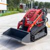 Exportación de comercio exterior HT360 minicargadora limpieza de sitio carretilla elevadora pequeña granja proyecto cuatro en uno carretilla elevadora