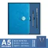 Set de Cuaderno A5 con Hebilla Metálica de Negocios y Caja de Regalo de Alta Gama para Manualidades, Regalo Souvenir para Reunión Anual Corporativa, Logo Impreso