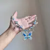 Collar Nuevo de Mariposa con Borlas de Verano para Mujer, Diseño Único con Artesanía Pesada, Cadena Dulce y Fresca para Clavícula con Cuentas