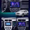 Adequado para Navegação Automotiva Android de Tela Grande para Jeep Compass 06-09, Navegação DVD, Tela de Controle Central, Máquina Tudo-em-Um
