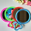 Espejo de tocador de escritorio M37 espejo grande 13cm espejo plegable colgante espejo de maquillaje para colgar en la pared tienda departamental de un yuan venta al por mayor dos yuanes