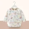 Babero Impermeable Anti-Suciedad para Bebé, Babero de Alimentación Infantil para Niños y Niñas, Delantal de Versión Extendida