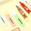 Cuchillo de Utilidad de Caramelo, Cuchillo Creativo Lindo de Dibujos Animados, Cuchillo para Abrir Paquetes, Materiales de Aprendizaje y Culturales, Cuchillo de Papel Tapiz Hecho a Mano, Mayoreo