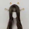 Diadema de Orejas de Oveja Pequeña Orejas de Animal Hechas a Mano Se Pueden Moldear Cosplay Especial Orejas de Cordero Elegante Kc Exposición de Cómics
