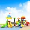 Parque de Diversões Grande Deslizador Externo Combinação de Tobogãs Equipamento de Playground Externo Comunitário Instalações de Brincadeiras Infantis