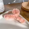 Otoño e Invierno Nuevo Clip de Felpa para Agarrar Estilo Coreano Moderno Elegante Pinza para el Cabello Grande Parte Trasera de la Cabeza Agarre para el Cabello Pinza de Tiburón para el Cabello Accesorios para el Cabello