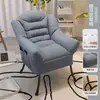 Sofá perezoso sofá individual pequeño silla de dormitorio de estudiante silla de computadora silla reclinable de ocio para balcón de dormitorio en casa