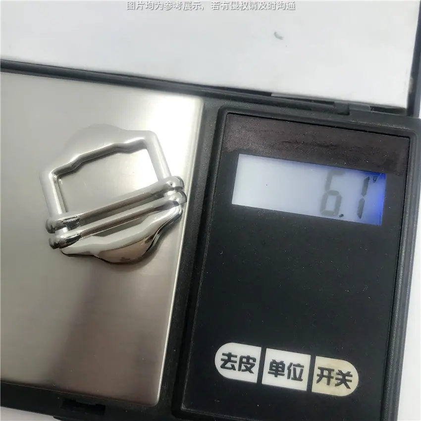 活动扣子 厨师围裙背带裙锁扣 肩带扣饰加logo滑动扣 1.