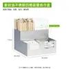 Novo Produto 0.8 Suporte de Copo de Papel de Aço Inoxidável Bar de Café Loja de Chá com Leite Rack de Armazenamento de Canudos e Guardanapos Rack de Posicionamento Multifuncional