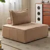 Sofá modular Piedmont para salas de estar pequeñas, sofá modular de bloques libremente combinable para hoteles y casas de huéspedes
