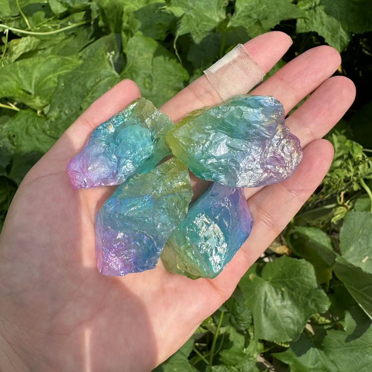aura clear quartz  (3)