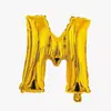 Globos de Papel de Aluminio de 32 pulgadas con Letras Mayúsculas Versión Americana Decoración de Caracteres en Pinyin Inglés de Papel de Aluminio Az Globos de Papel de Aluminio al por Mayor